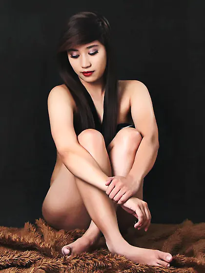 Asian girl with big tits