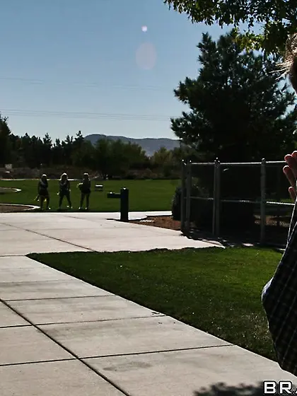 Canadian big boobs cheerleader threesome