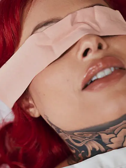 Tattooed redhead MILF Xwife Karen gets properly fucked during a