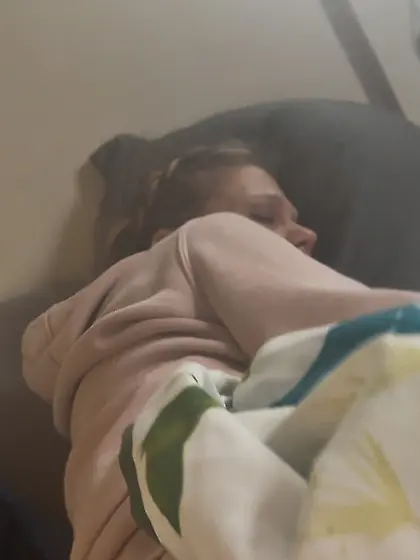 Sleep teen used and humiliated by stranger