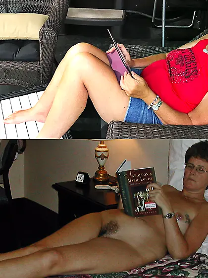 Swinger Milf Sues, Then&Now, see previous set