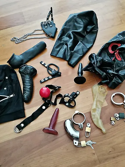 Gay skinhead boots chastity bondage cbt