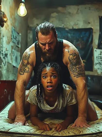 Breaking in a captive nigger