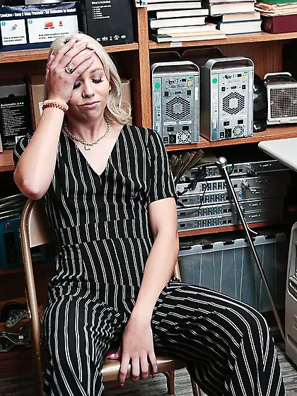 American blondes hard fuck