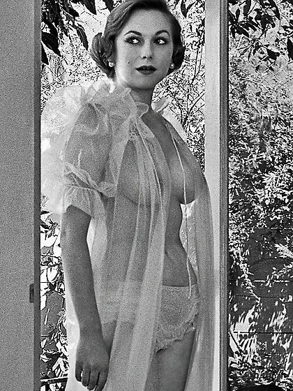 Vintage 50s playboy model