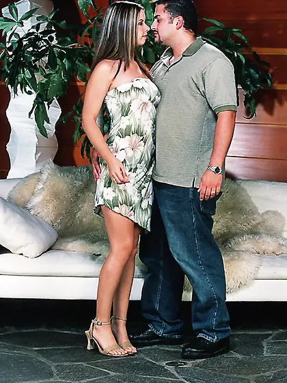 Filthy teen Chrissy Taylor has a dick ramming her pussy and gett