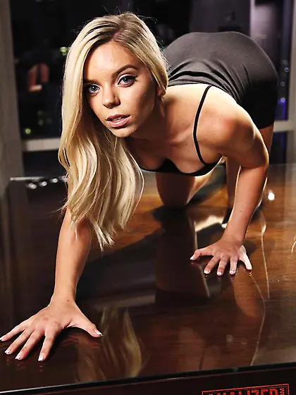 Pretty athletic teen