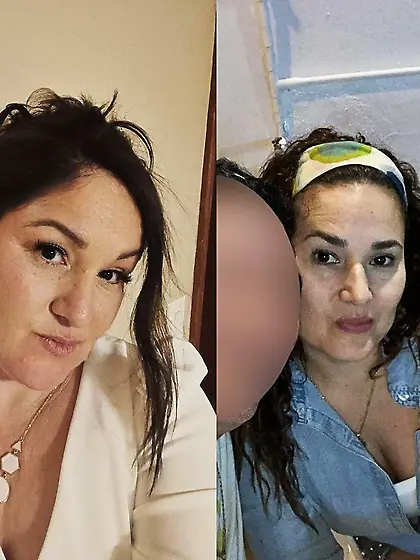 Mom(L)/ Aunt(R).  Which bitch has the bigger ass?