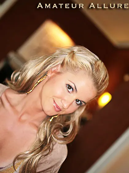 The innocent mouth of filthy doll Denise Allure is doing the hor