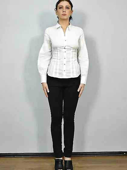 Stripping for naked exam