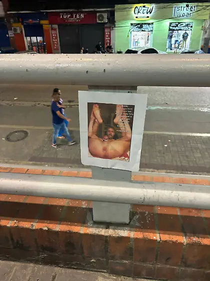 Cruel girl exposing her ex public