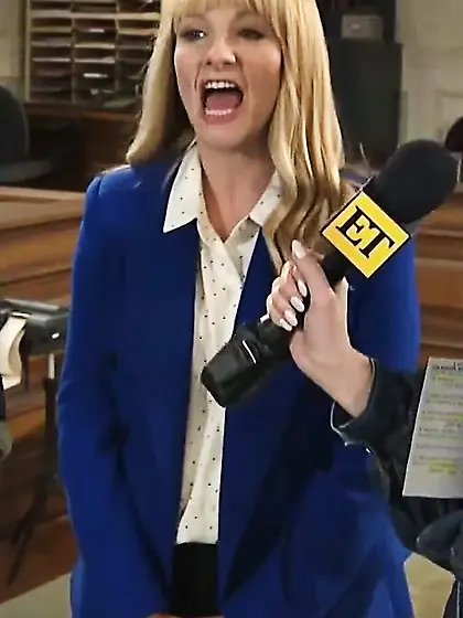 Melissa Rauch open mouth