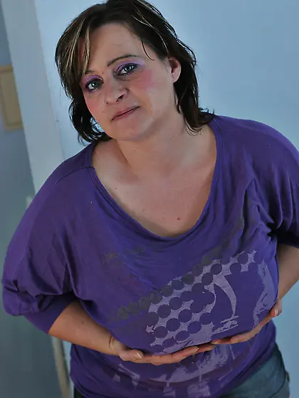 Big breasted mature slut feeling very horny