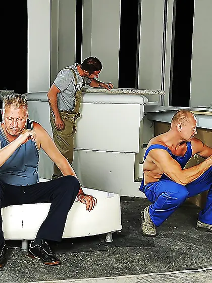 Tiny russian threesome