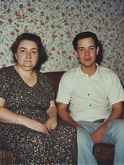 When father left the house,  Mom and I grew closer