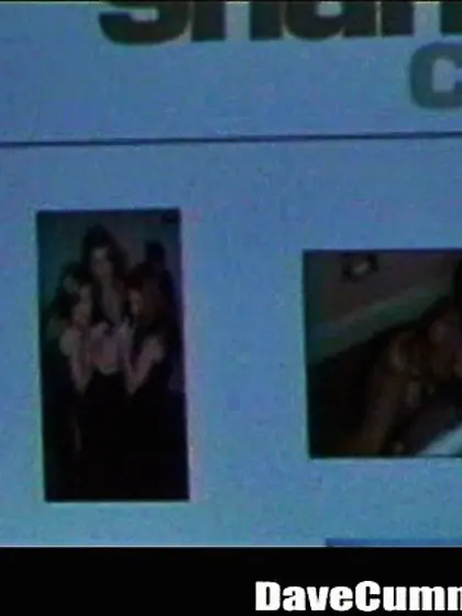 Brunette tan lines spit-roasted