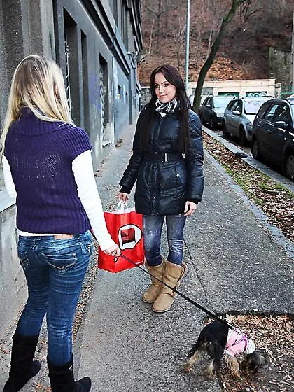 Mia E and Lara G pics