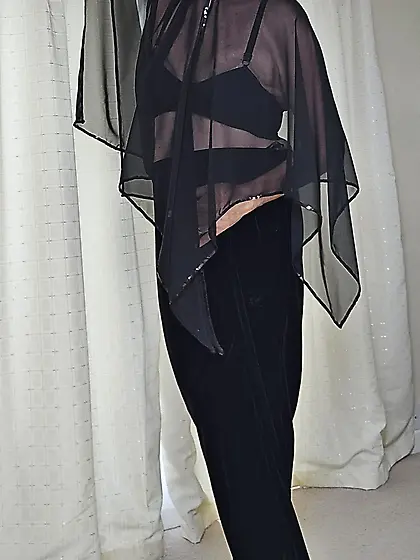 Lana getting ready for a special evening!