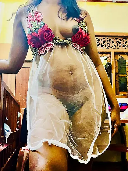 my new lingerie dress