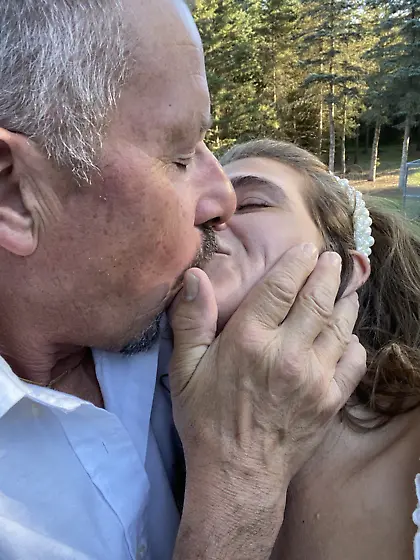 Dad and daughter love