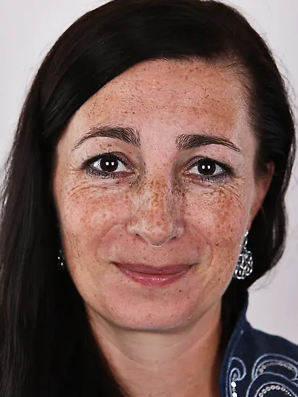 Hot mom freckled face
