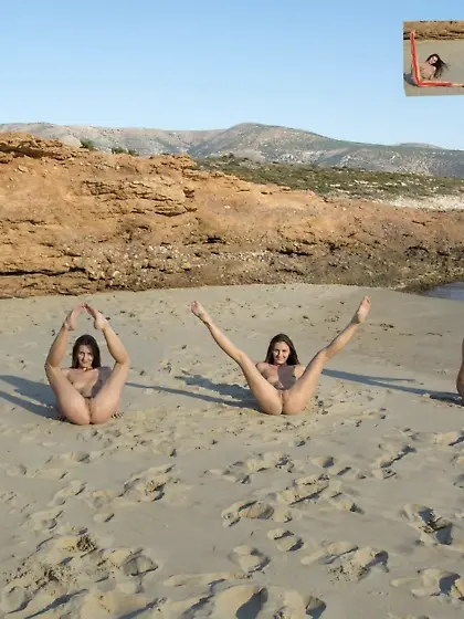 Sexy Naked Girls in Public by Charles Hollander