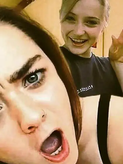 Sophia + Maisie = butterfaces