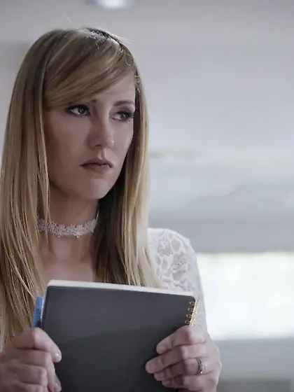 Brett Rossi gets an intense pussy pounding from tattooed dude