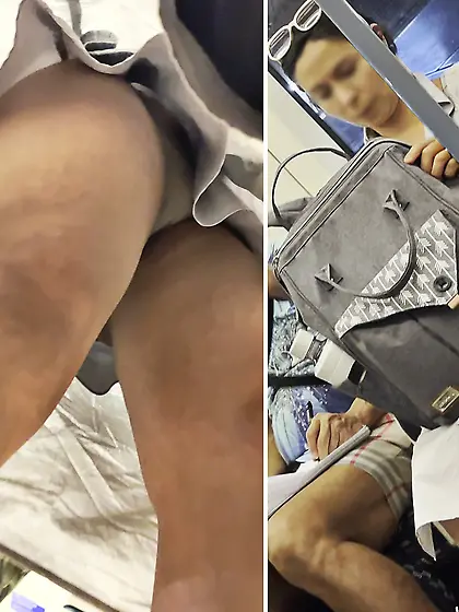 Latina MILF Mamacita Frontal Upskirt