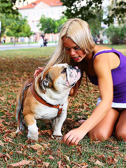 Passionate blonde gal Sabrina Blond has wild sex with her hung b