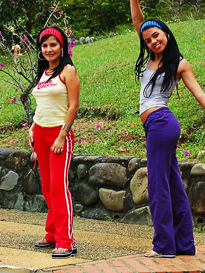 Randy brunette Gigi Spice with sexy ass and nice boobies making