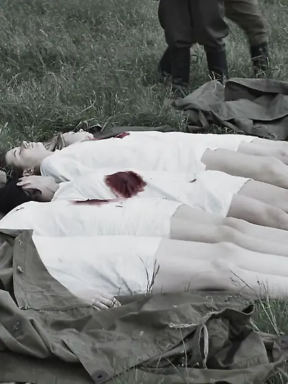 Sniper officer Smersh - original scene