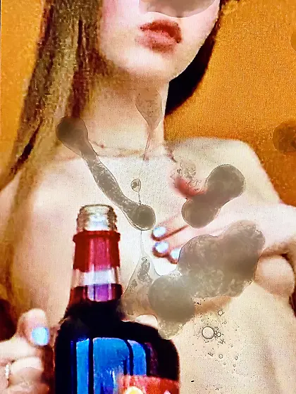 Cum on Uliana Konshina small titties and face