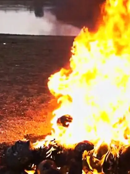 I got More Gasoline... He Seems to Be Burning Well;