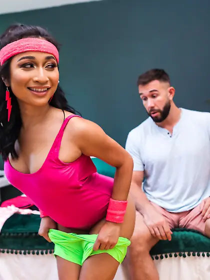 Frisky Asian girl Avery Black gets fucked in various positions