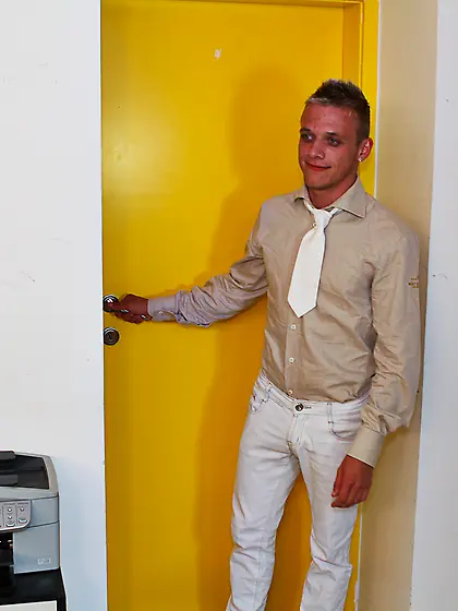 Blonde horny gay itchy