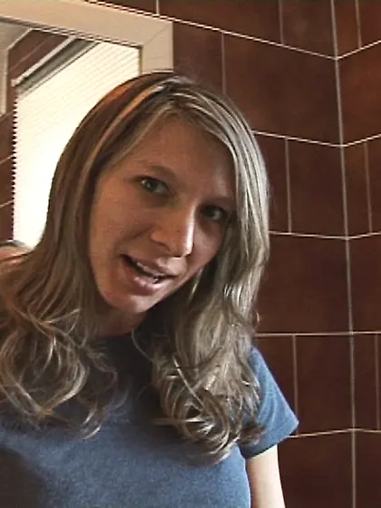 Girlie short haircut appetizing