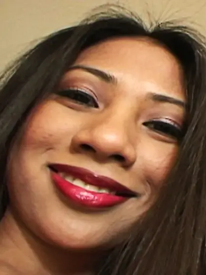 Perky asian red gloves