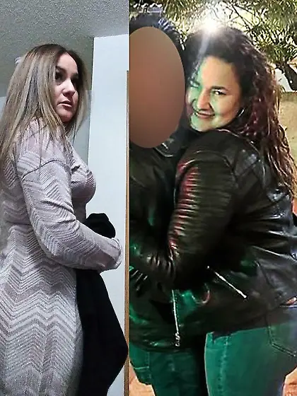 Mom(L)/ Aunt(R).  Which bitch has the bigger ass?