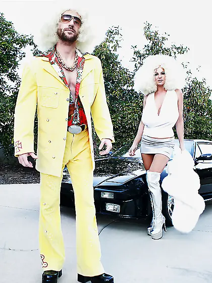 American sexy granny