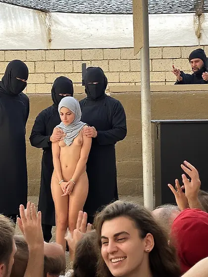 Prisoner of war being executed