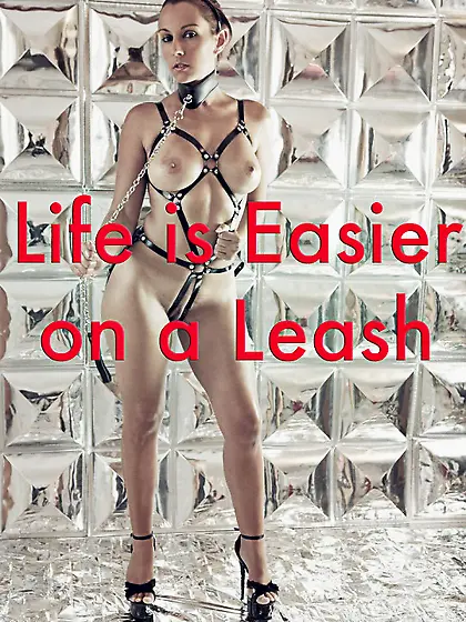 Life is easier on a leash