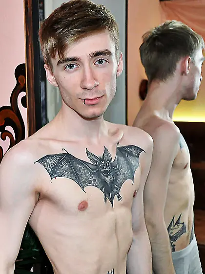 White young gay tattooeddamien
