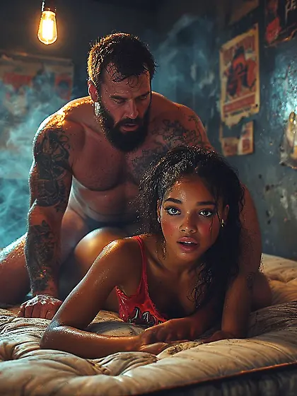 Breaking in a captive nigger