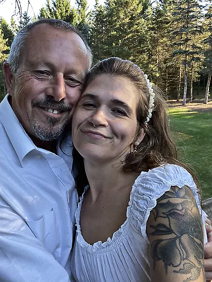 Dad and daughter love