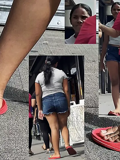 Sexy Teen FEET/ASS CREEPSHOT I’m So Evil BUWAHAH