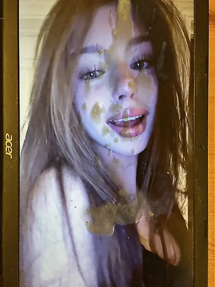 Manipwo Cum Tribute "Sonja,  18 from Russia"