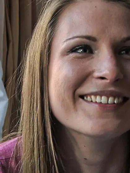 Slut cuffed subway gate