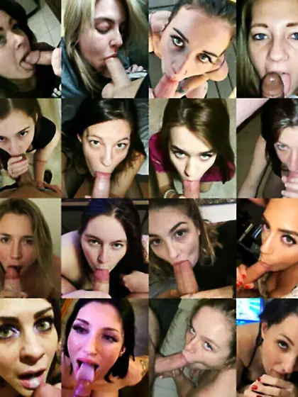 Blowjob collage of proud websluts!