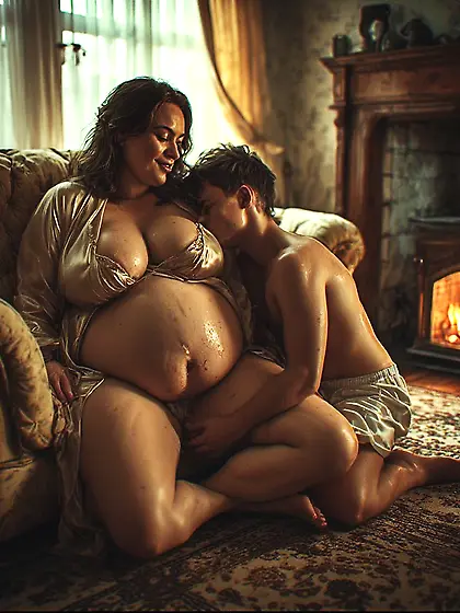 When father left the house,  Mom and I grew closer